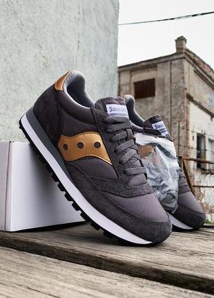 Женские кроссовки saucony jazz 81 60539-18s grey gold