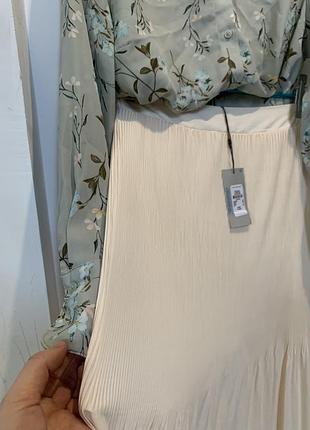 Новая юбка плиссе primark 4