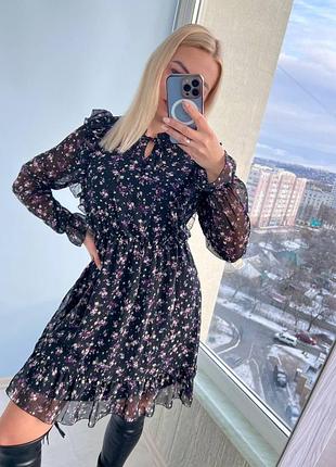 Весенние платья с цветочными принтами 🌸🌸🌸