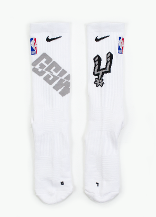 Баскетбольні шкарпетки nike elite san antonio spurs nba