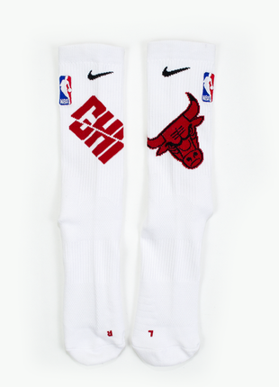 Баскетбольные носки nike elite chicago bulls nba1 фото