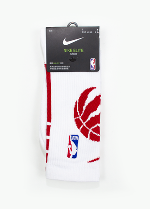 Баскетбольные носки nike elite toronto raptors nba3 фото