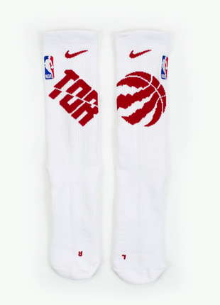 Баскетбольные носки nike elite toronto raptors nba1 фото