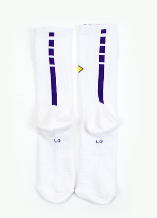 Баскетбольные носки nike elite los angeles lakers nba2 фото