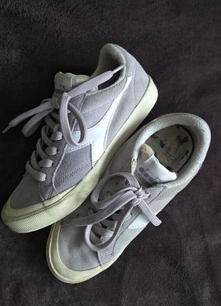 Замшевые кеды,мокасины,кроссовки р.36,diadora