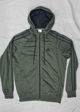 Толстовка adidas трикотаж лакоста весна лето,  мужская толстовка с капюшоном на молнии