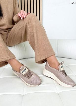 Стильные кожаные, легкие, спортивные женские кроссовки с перфорацией в наличии и под отшив💙💛🏆5 фото