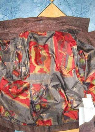 Крутая женская кожанная куртка - «косуха» с поясом maddox.  лот 4446 фото