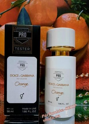 Тестер 💛dolce&gabbana orange💛 стійкий тестер унісекс2 фото