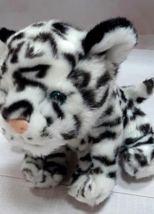 Мягкая игрушка "леопард" 20см, белый, dna-1279-4леопардбел.