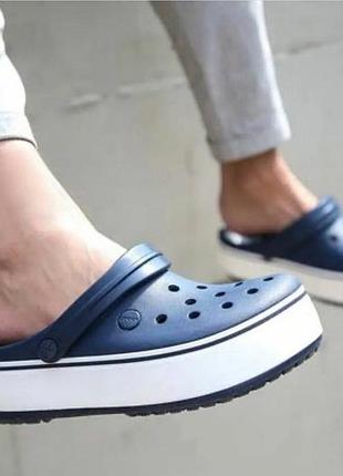 Крокси  crocband platform crocs