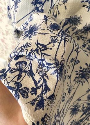 Блузка в цветочный принт, s-m4 фото