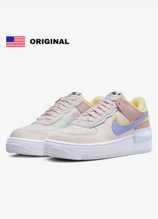 Оригинальные 🇺🇸 женские кожаные кроссовки nike air force 1 shadow женские 
ci0919-6001 фото