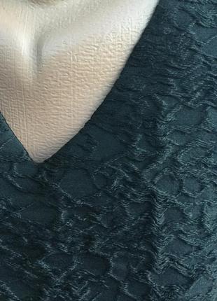 Чёрный сарафан,платье,туника,золотая застежка по спинке,плотная,фактурная ткань,fruch,4 фото