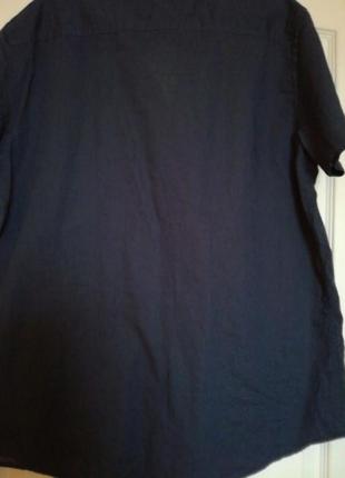 Рубашка мужская льняная от straight up su