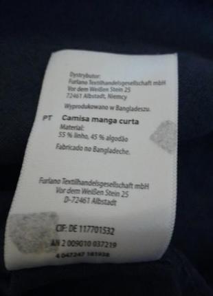 Рубашка мужская льняная от straight up su