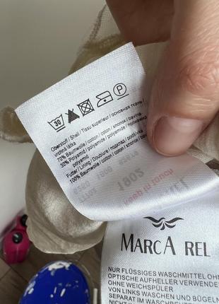 Ніжна котонова блуза кружево marc aurel2 фото