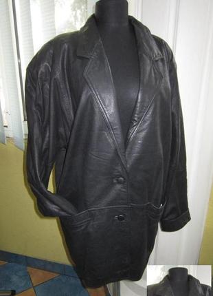 Большая стильная женская кожаная куртка norma . германия. лот 4493 фото