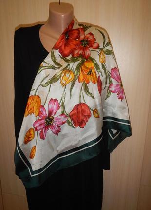 Шовкова хустка 100% шовк