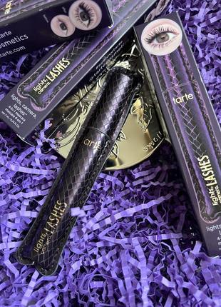 Ідеальна туш-бестселер для вій для вій tarte light, camera, lashes 4-in1