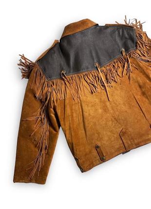 Vintage wild west jacket, куртка, косуха, кожанка7 фото