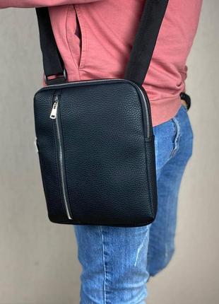 Мужская сумка через плечо барсетка планшет meet8 фото