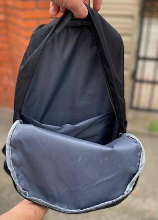 Чоловічий чорний міський рюкзак для тренувань спорту  повсякденний міцний універсальний6 фото