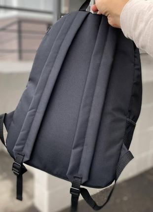 Чорний спортивний рюкзак найк nike середній розмір 2 основних відділення міського унісекс5 фото