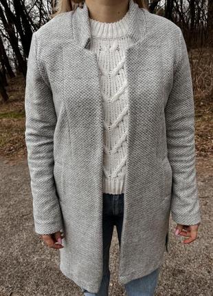 Кардиган серый без подкладки с карманами6 фото