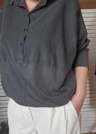 Рубашка-блуза комби италия6 фото