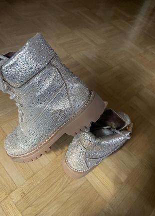 Ботинки в стиле jimmy choo timerland4 фото