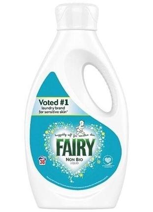 Гель для прання дитячої білизни для чутливої шкіри фейрі fairy non bio (38 прань)