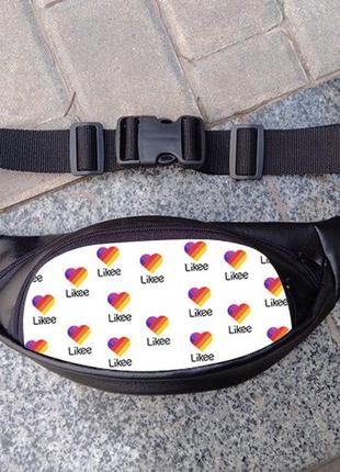 Поясная сумка бананка лайки likee video (q035)