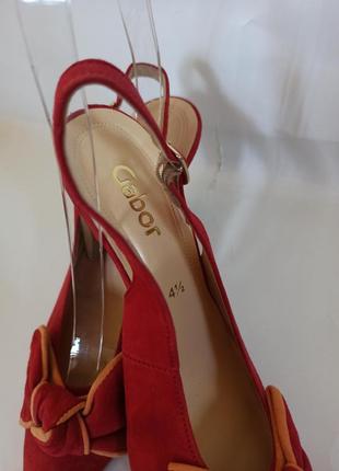 Туфли gabor, выполненные в португалии.брендовая обувь stock7 фото