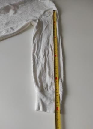Кофта белый реглан лонгслив плотная ткань 10 11 лет 140 см. gap8 фото