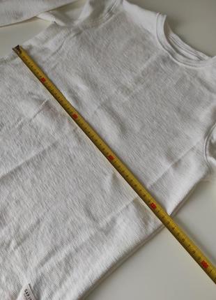 Кофта белый реглан лонгслив плотная ткань 10 11 лет 140 см. gap7 фото