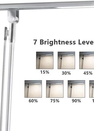 Світлодіодна настільна лампа jukstg, настільні лампи, що доглядають за очима, 7 рівнів яскравості лампи для домашнього офісу з 4 р