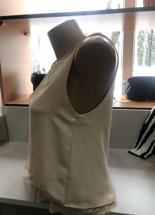 Zara basic. летняя блузочка, турция мири: пог-44, пот-46, дл-583 фото