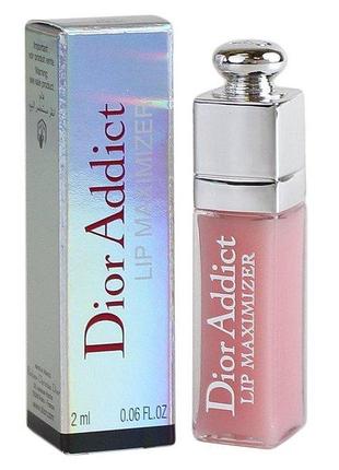 Блеск для губ dior lip maximizer 001 2мл