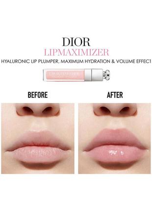 Блиск для губ dior lip maximizer 001 6мл3 фото