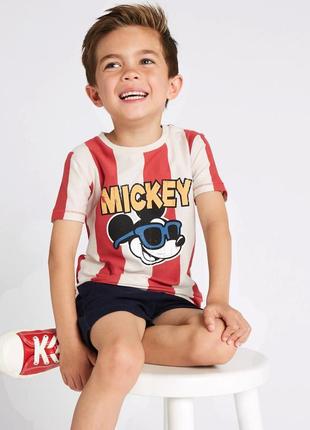 Стильна футболка marks & spencer disney mickey mouse міккі маус1 фото