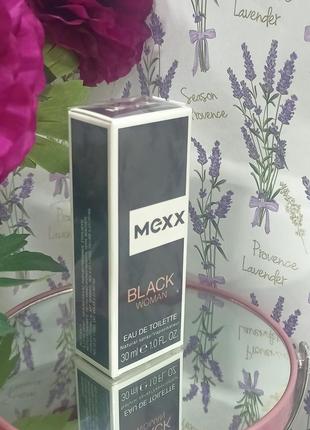 Туалетна вода mexx black woman 30 мл1 фото