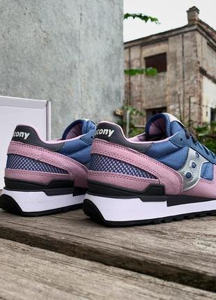 Женские кроссовки saucony shadow original 1108-795s blue/violet7 фото