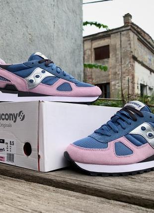 Женские кроссовки saucony shadow original 1108-795s blue/violet9 фото