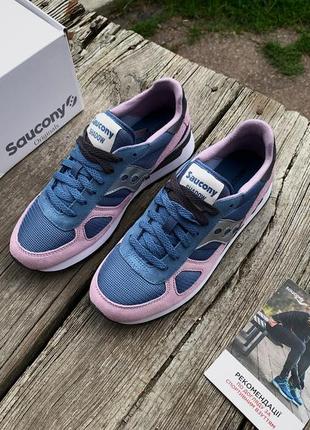 Женские кроссовки saucony shadow original 1108-795s blue/violet10 фото