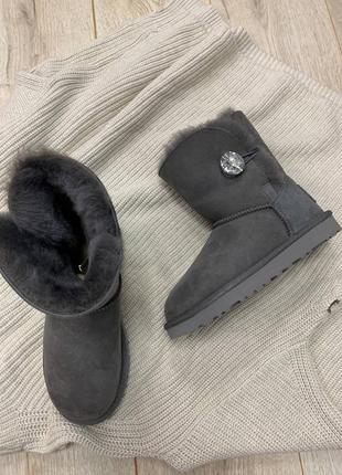 Уггі угги чоботи жіночі сапоги валянки ugg bailey bling 3349