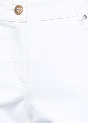 Новые брендовые белые скинни, джинсы, брюки maria grazia (100% оригинал, италия) 42 размер2 фото