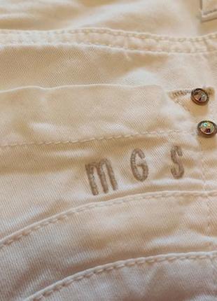 Новые брендовые белые скинни, джинсы, брюки maria grazia (100% оригинал, италия) 42 размер9 фото