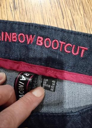 Джинси кльош  rainbow bootcut, m-l7 фото