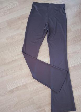 Новые брюки коричневые, в рубчик, р. м5 фото